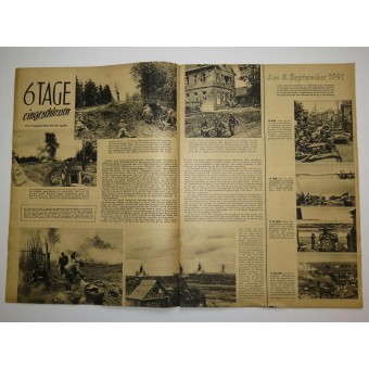 Die wehrmacht, nr.21, 8 oktober 1941, Sauberaktion im Oekrainischen Erzgebiet. Espenlaub militaria